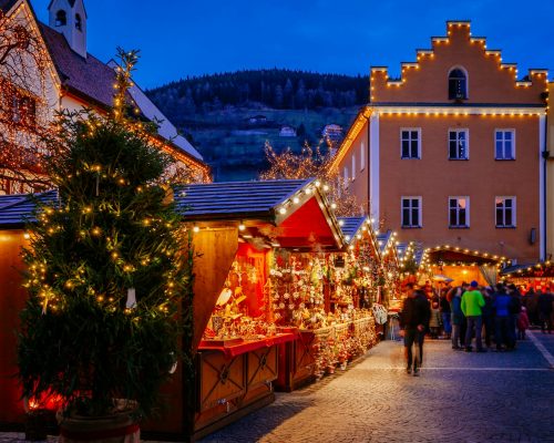 Christmas Market, Vipiteno, Bolzano, Trentino Alto Adige, Italy